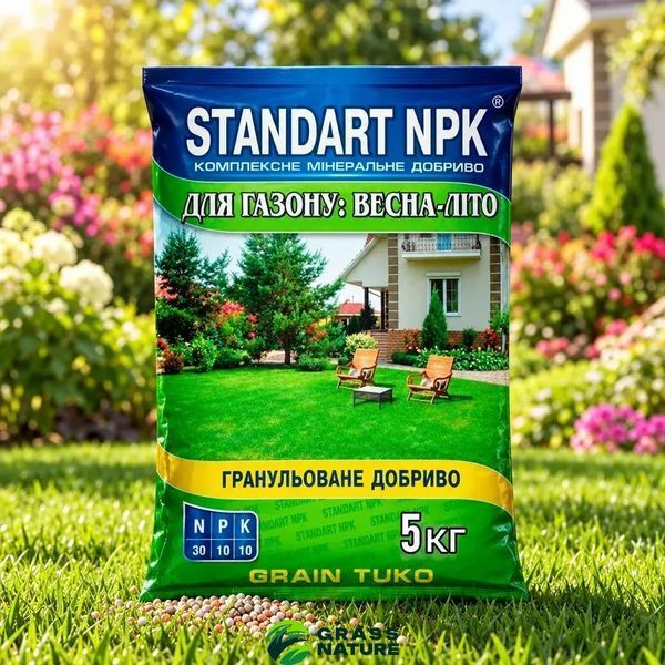 Комплексне добриво для газону Standart NPK 5 кг &ndash; фото