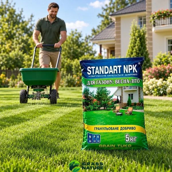 Комплексне добриво для газону Standart NPK 5 кг &ndash; фото