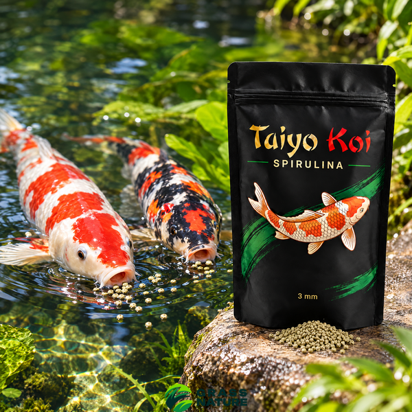 Корм для карпов кои со спирулиной Taiyo Koi Spirulina 3 мм &ndash; фото