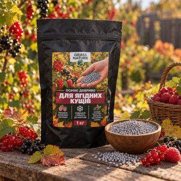 Удобрение осеннее для ягодных GrassNature Pro 1 кг &ndash; фото