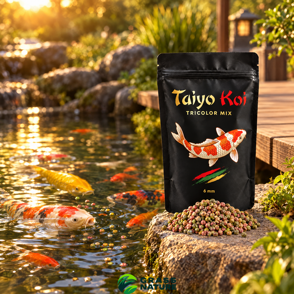Корм для карпов кои Taiyo Koi Tricolor Mix 6 мм &ndash; фото