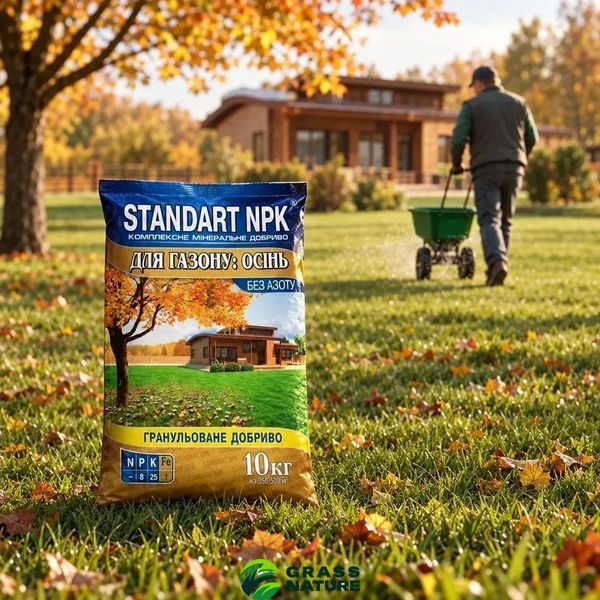 Осіннє внесення Standart NPK 10 кг сівалкою